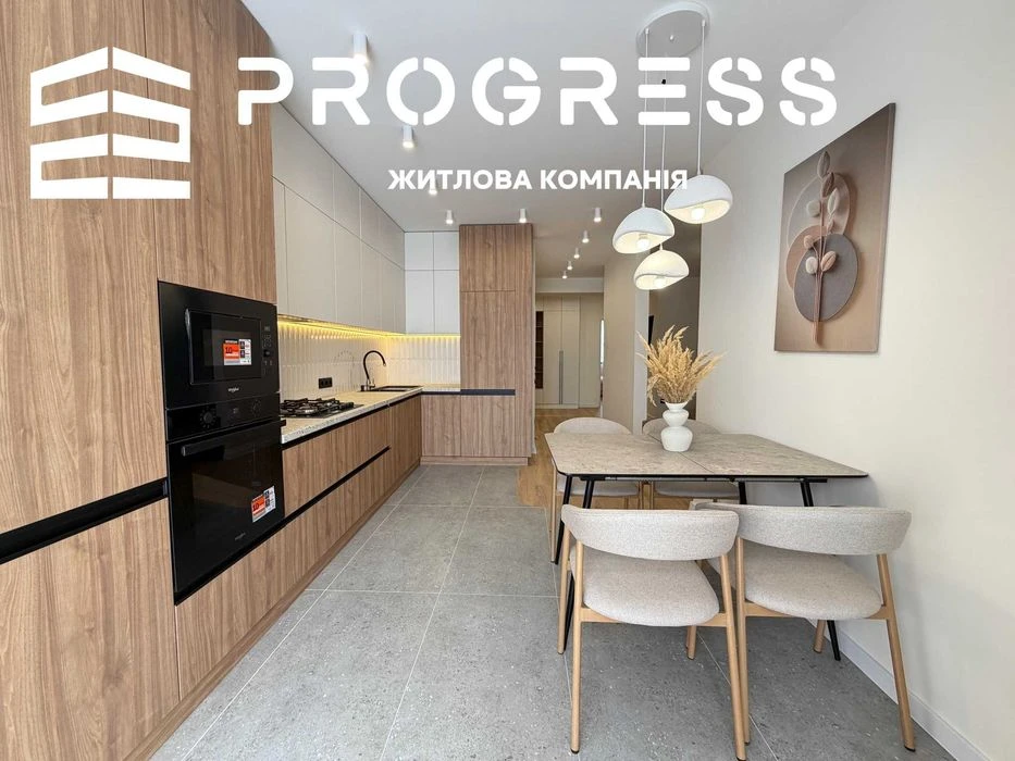 Продаж дизайнерської 2-кімнатної квартири з функціоналом 3-к
