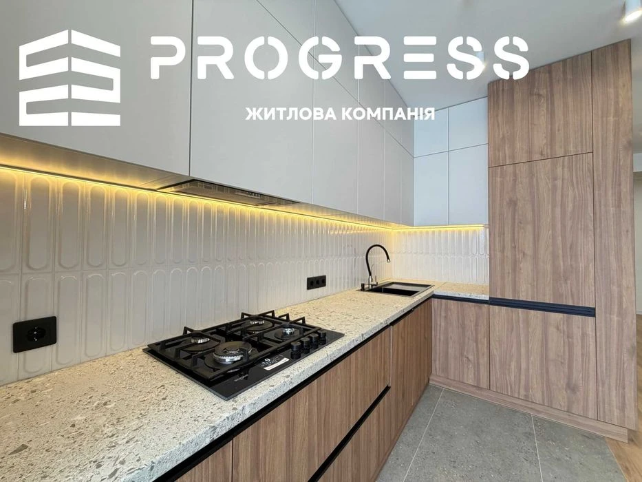 Продаж дизайнерської 2-кімнатної квартири з функціоналом 3-к