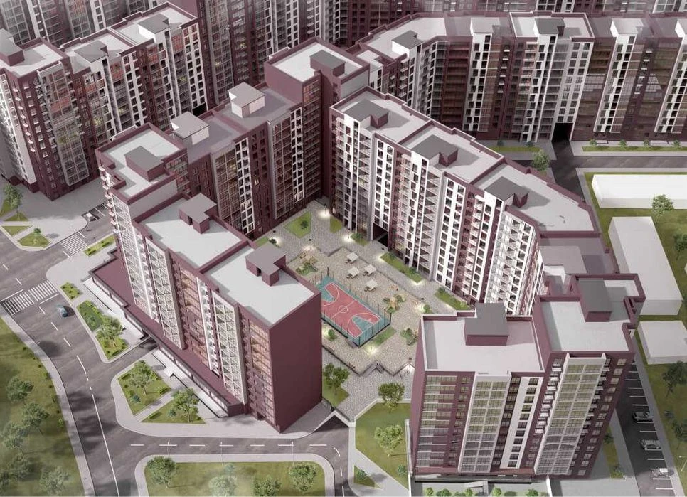 2-кімнатна 62,9 м²  | Центр Княгинин | Панорама + вигідна ці
