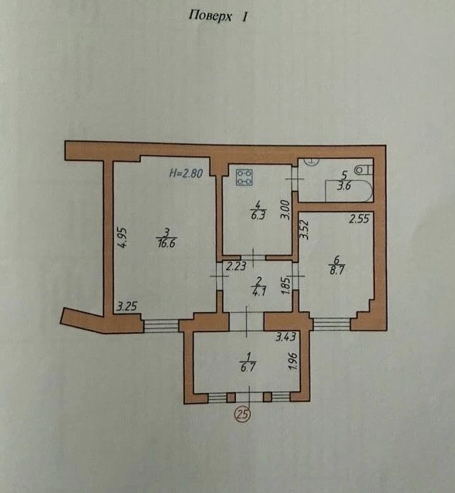 Продаж 2 кімн - австр.фонд ./квартира в будиночку Головна -Ш