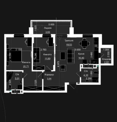 БЕЗ КОМІСІЇ 2 кімнатна квартира ЖК Avalon Magnolia вул. Пасі