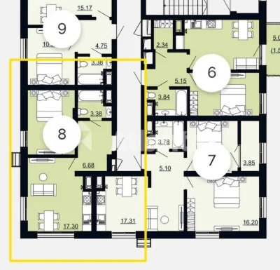 Продаж 1-кімнатної квартири в ЖК Viking Hills, вул. Щурата