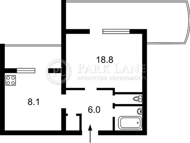 Продаж 1к квартири 40 кв. м на просп. Берестейський 39 • ID