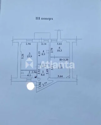 Простора 3-кімнатна квартира з ремонтом у самому центрі Одес