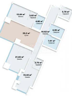 Продаж 3к квартири 137 кв. м на вул. Антоновича 136-138 • ID