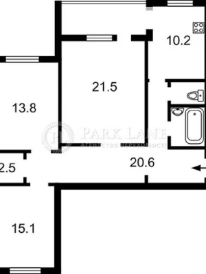 Продаж 3к квартири 91.7 кв. м на вул. Якуба Коласа 2 • ID 34
