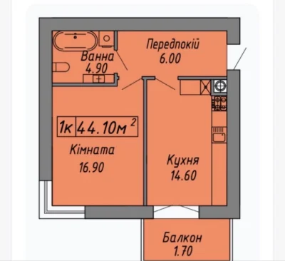 Продаж 1-км кв, ЖК Скандинавія