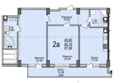 Продам 2к квартиру ЖК СВЯТОТРОЇЦЬКИЙ | бул. Шевченка, 202 |