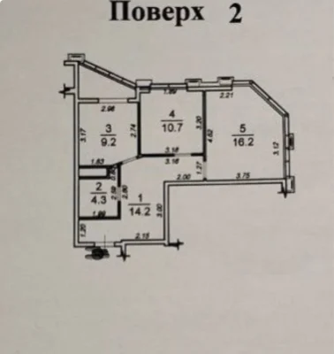 2х комнатная квартира в ЖК 25 Жемчужина