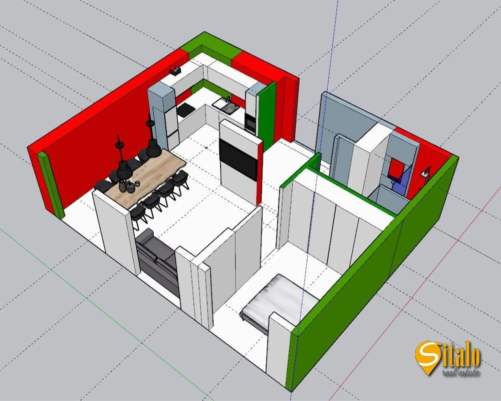 Продажа 2-комнатной квартиры 65 м², Днепровская наб., 18А