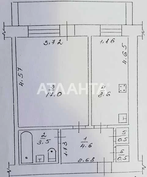 1-комнатная квартира в Кирпичном Спецпроекте Балковская Слоб