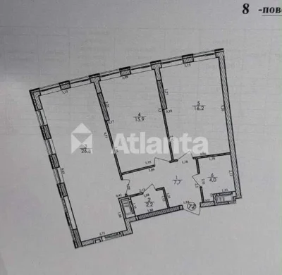 Продаж 2-х кім.кв. у ЖК Greenville Park по вул. Замарстинівс