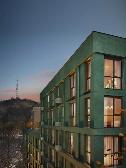 Продаж 1кім + кухня студія квартира в ЖК Orlan Residents, ву