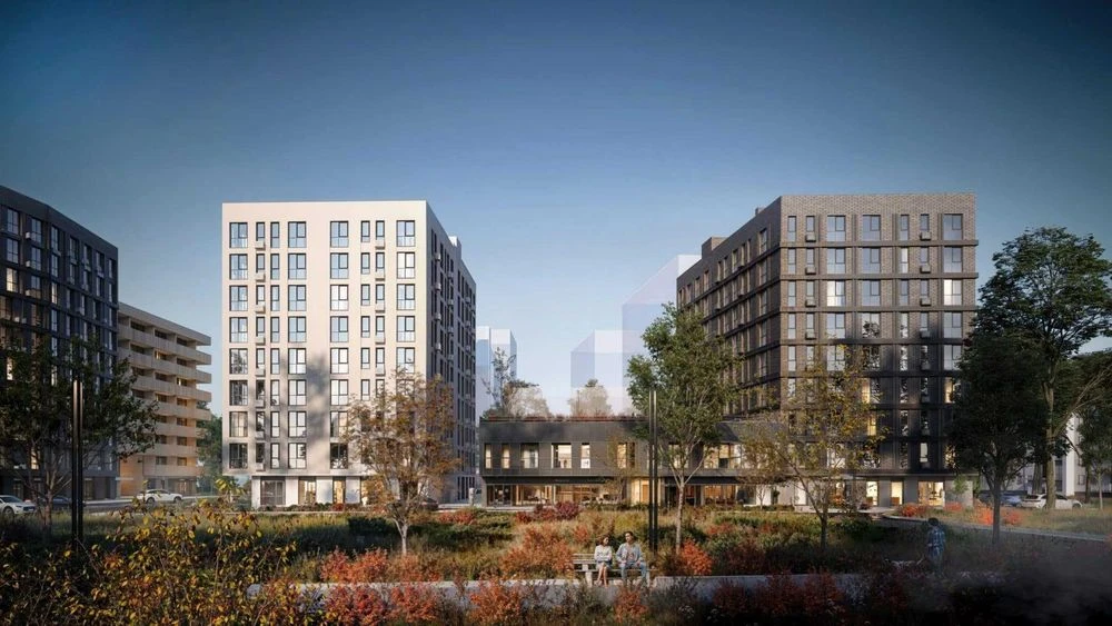 Продаж 1кім + кухня студія квартира в ЖК Orlan Residents, ву