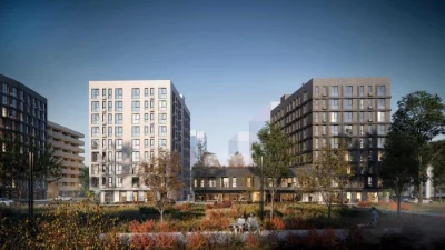 Продаж 1кім + кухня студія квартира в ЖК Orlan Residents, ву