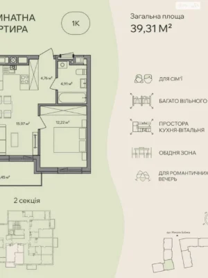 Продаж Квартира Новий