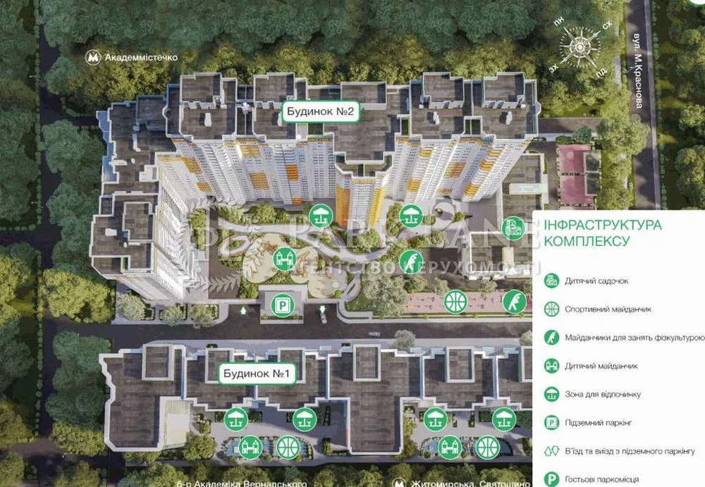продаж 3-кімнатної квартири, Вернадського Академіка бул., 24