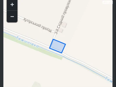 Продаж Ділянка під житлову забудову Тяжилів