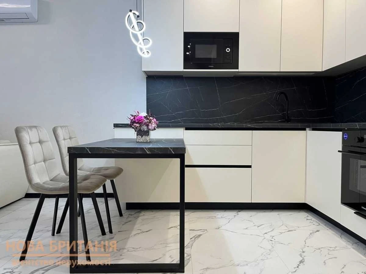 For sale NEW modern 1-room apartment 41.11 m2, residential complex Nova Angliya b