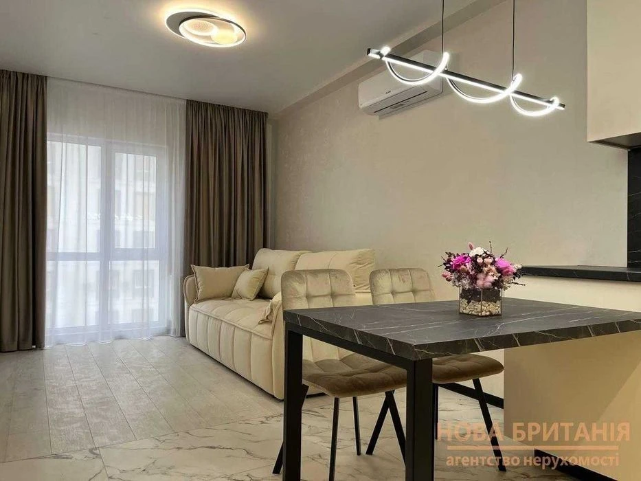 For sale NEW modern 1-room apartment 41.11 m2, residential complex Nova Angliya b