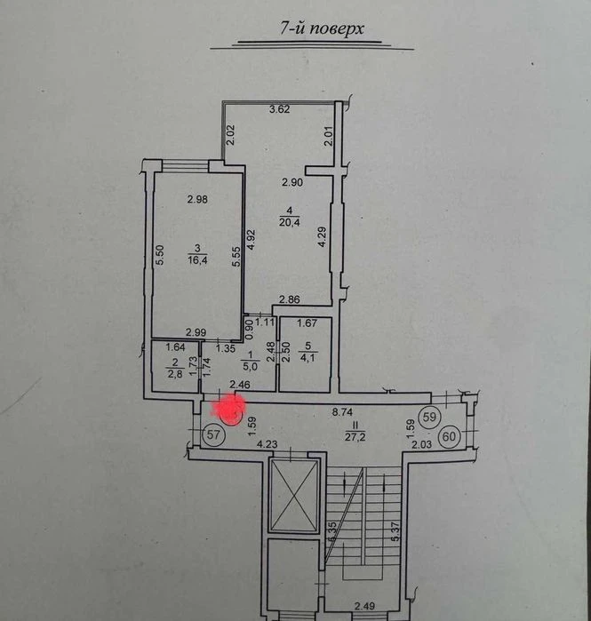 Продаж сучасної однокімнатної квартири в ЖК R2 Residence