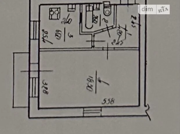 Sale of 1-room apartment 32.4 sq. m. on Vyshgorodska Street 50A • ID