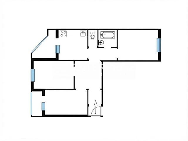 Продаж 3к квартири 99 кв. м на вул. Милославська 47А • ID 34