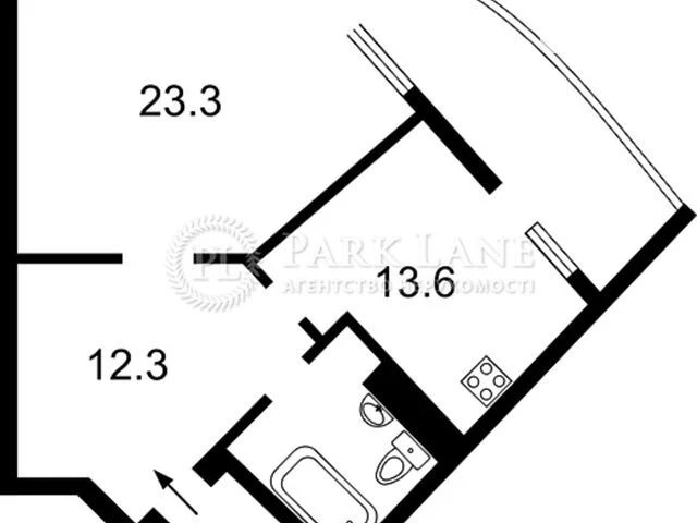 Продаж 1к квартири 59 кв. м на вул. Вишгородська 45Б • ID 34