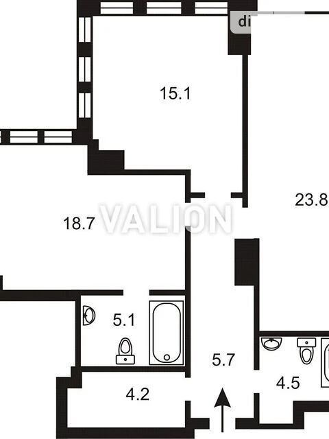 Продаж 2к квартири 84 кв. м на вул. Антоновича 136-138 • ID