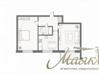 Продаж 2к квартири 59.1 кв. м на вул. Генерала Алмазова 14 •