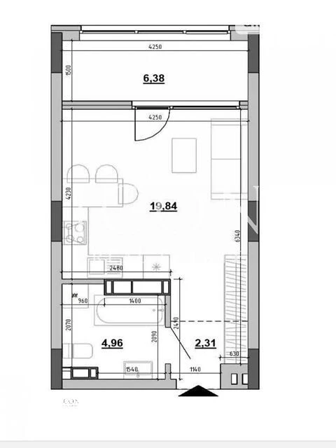 Продаж 1к квартири 33.49 кв. м на вул. Клеманська 3 • ID 348