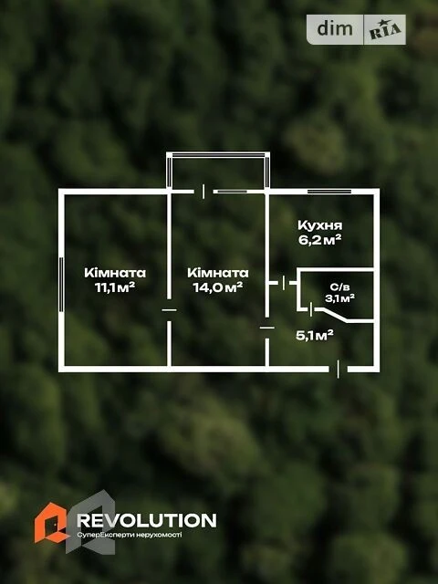 Продаж 2к квартири 42.6 кв. м на вул. Кирилівська 117 • ID 3