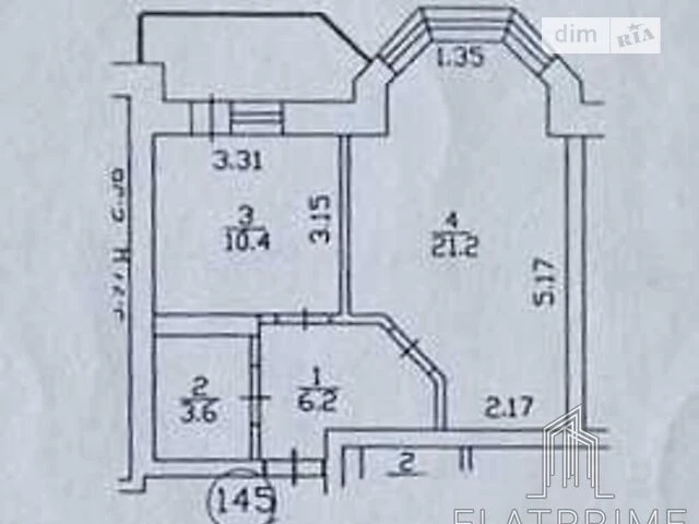 Продаж 1к квартири 43.1 кв. м на вул. Ахматової Анни 35А • I