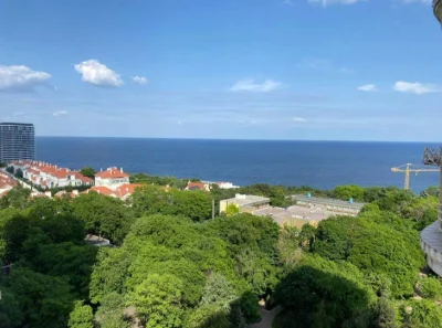 Аркадия Дорогой ремонт Вид моря
