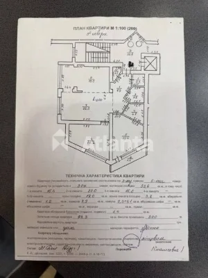 Простора 3-кімнатна квартира з ремонтом