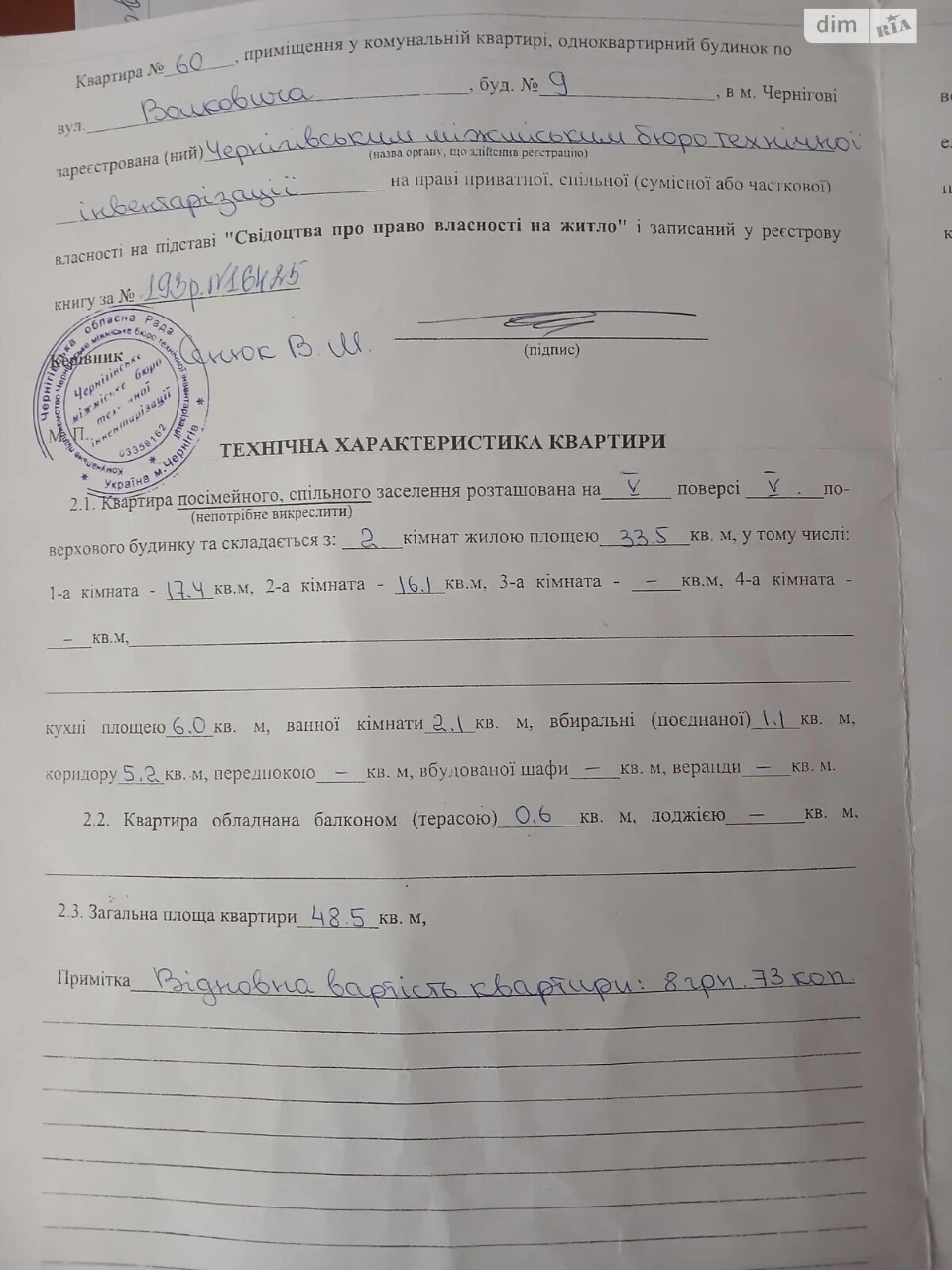 Продаж Квартира