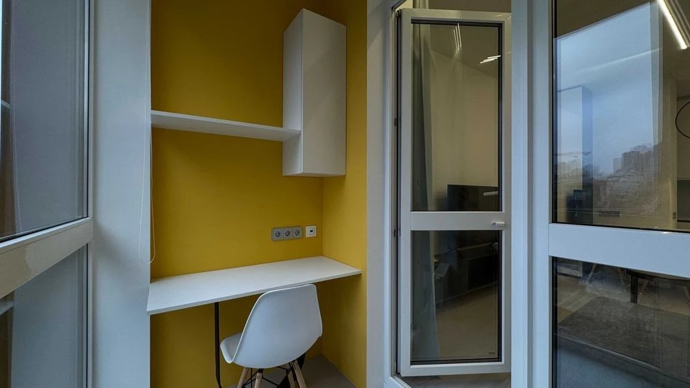 No commission! Sale of a designer 1-room apartment in the residential complex "French"