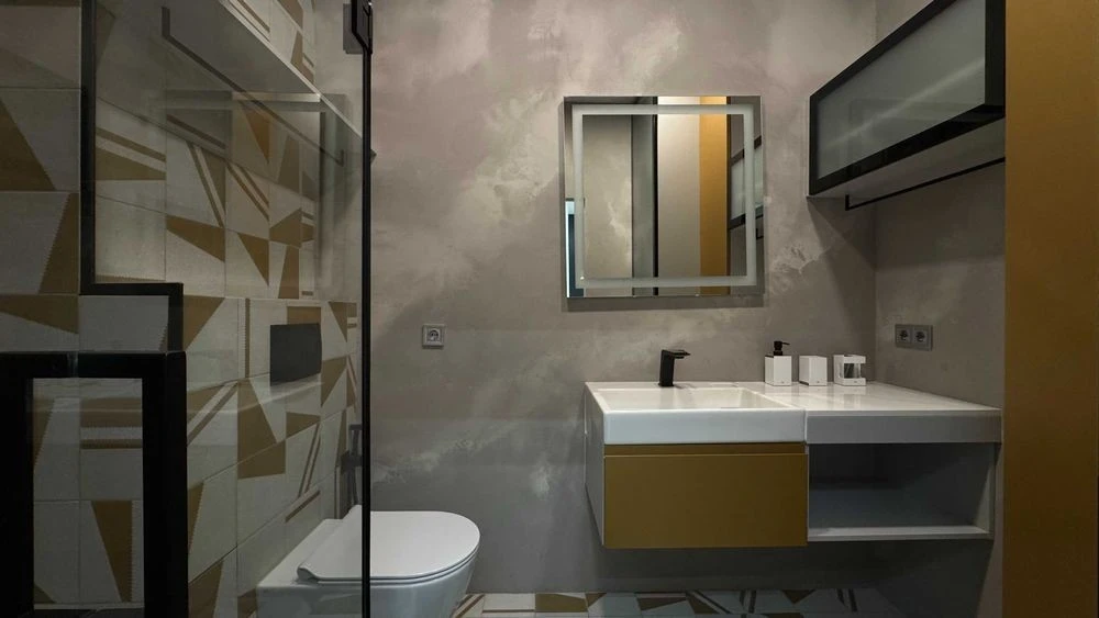No commission! Sale of a designer 1-room apartment in the residential complex "French"