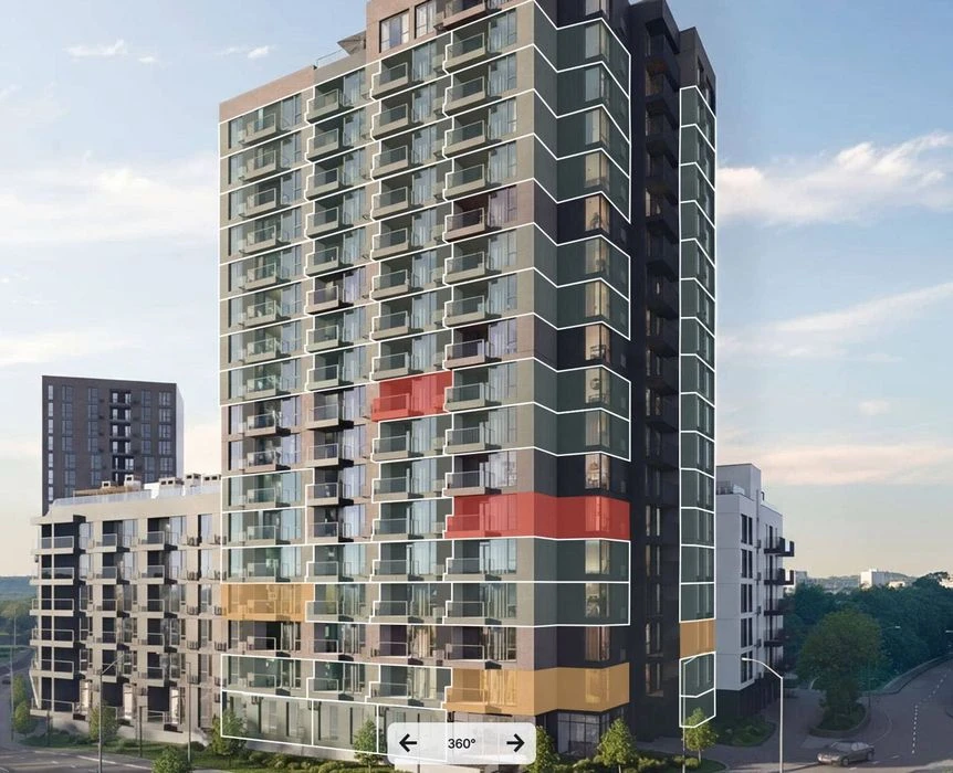 Продаж 1 кімнатної квартири  ЖК Фруктова Алея Бізнес-клас