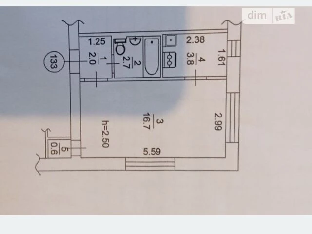 Продаж 1к квартири 26 кв. м на вул. Кубанської України 29А •