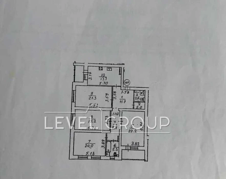 Продам квартиру 138м2 Харківське шосе 58 Дарницький район Ре