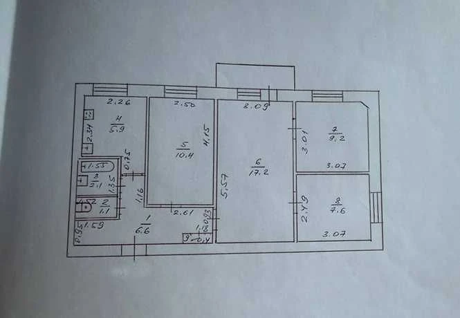 Продажа 3-комнатной квартиры на Черемушках, улица Вадатурско