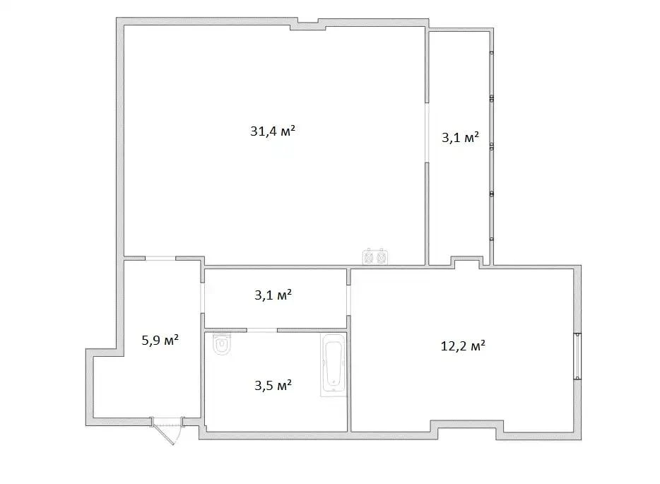 I will sell an apartment in the Kirovsky residential complex