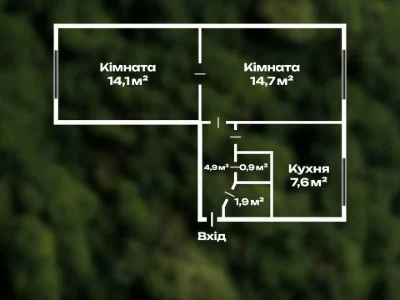 Квартира. Київ, Олени Теліги вул.