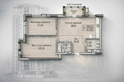 Продаж 3х кімнатної квартири ЖК Новопечерські Липки Бульвар