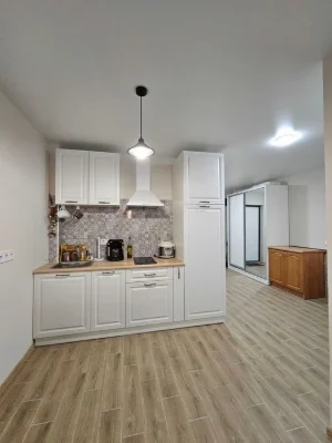 WITHOUT% Sale of two-room Studio 37m2 residential complex 4U |m| Akademmistechk