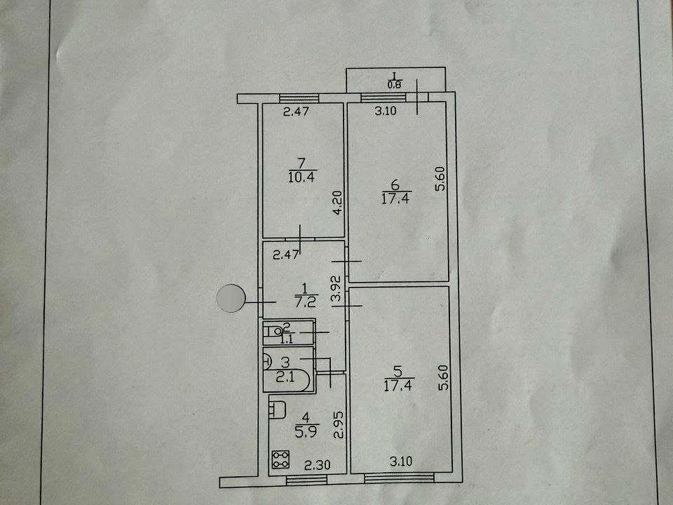 Квартира. Чернігів, Соборності вул. (Доценка)