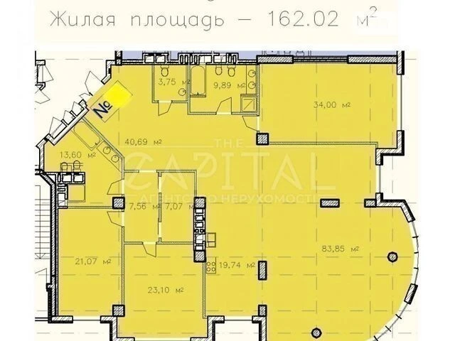 Продажа 3к квартиры 264.34 кв. м по ул. Ивана Мазепы 11Б • I