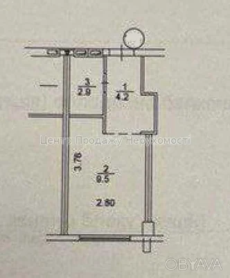 1-комнатная квартира, 16.7 м.кв.