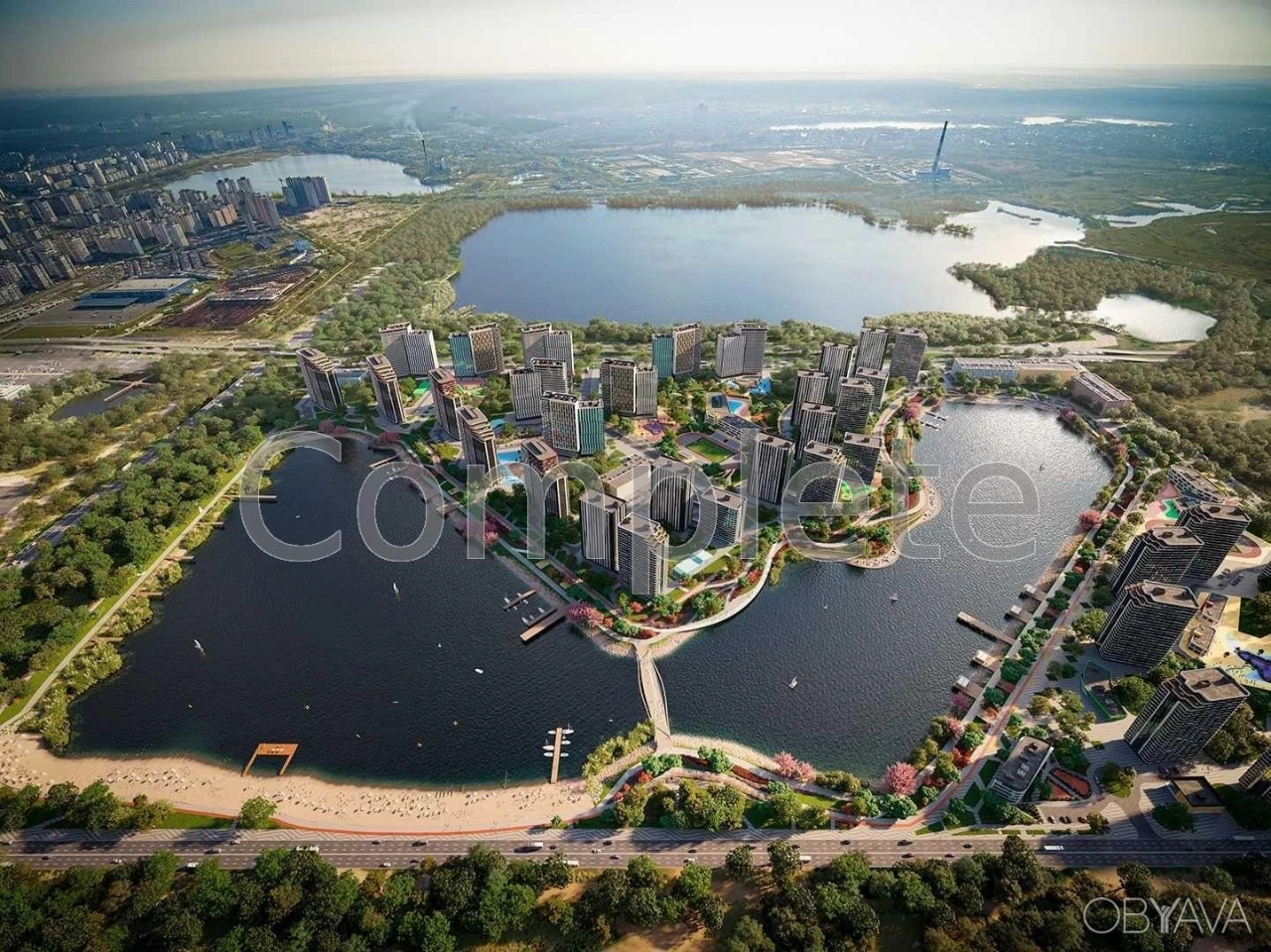 1-комнатная квартира, 45.41 м.кв.